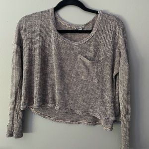 Cropped sweater